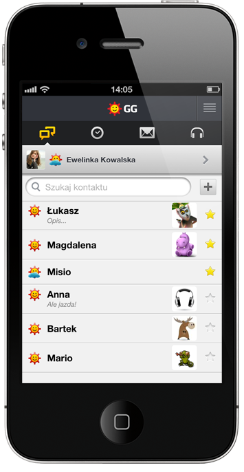 GG dla iPhone