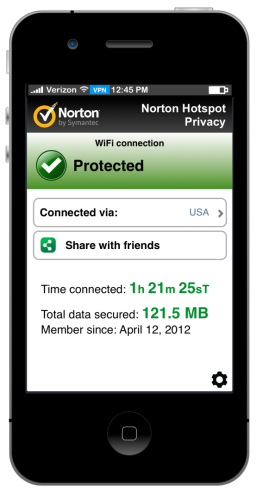 Norton Hotspot Privacy