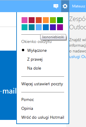 Outlook - Ustawienia