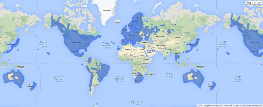 mapa gsw