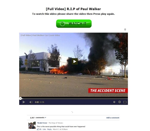 paul walker