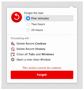 Firefox Forget