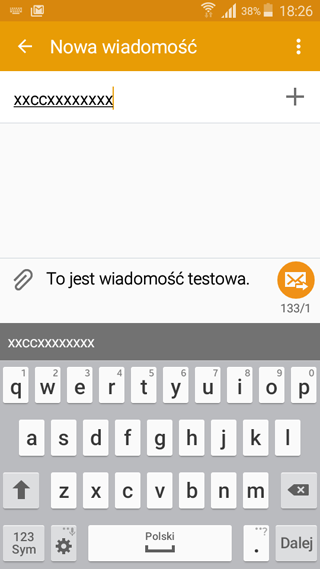 Tworzenie wiadomości