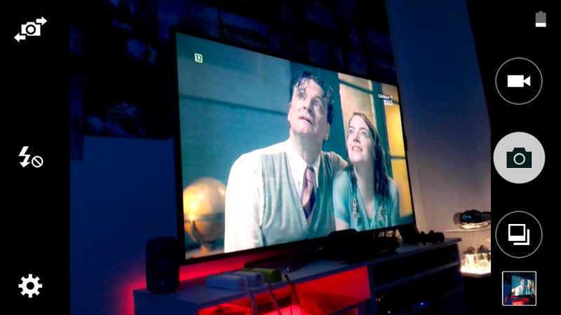 Aplikacja aparatu w Galaxy Grand Prime