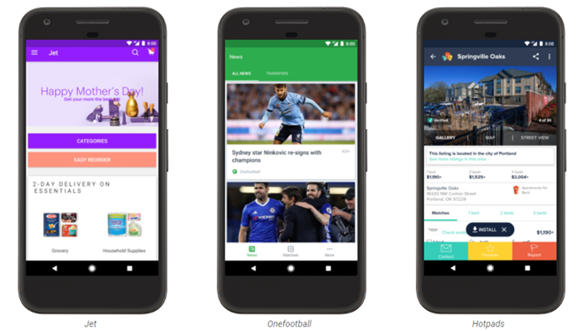 Android Instant Apps Copy