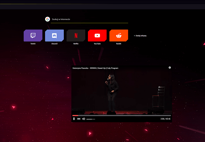 Opera GX dlaczego warto pobierz 9