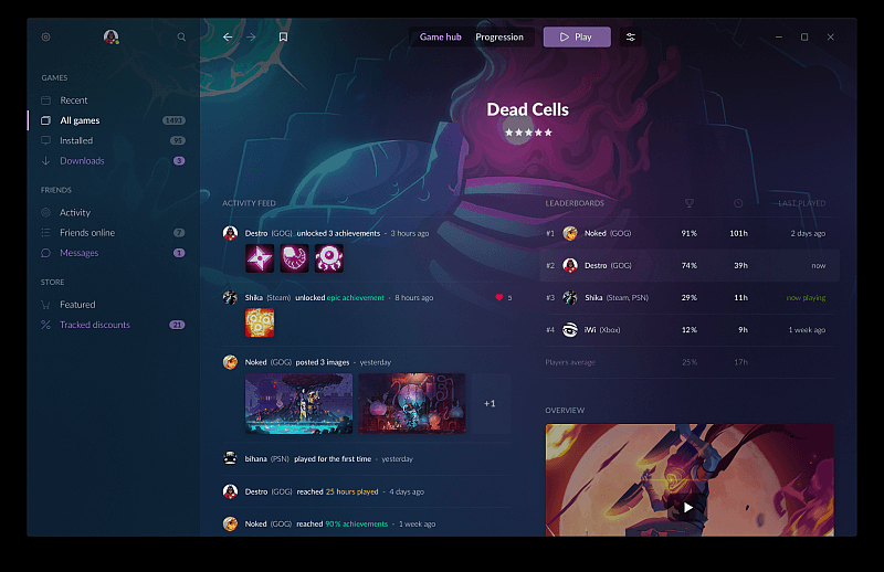 GOG Galaxy 2.0 beta 1