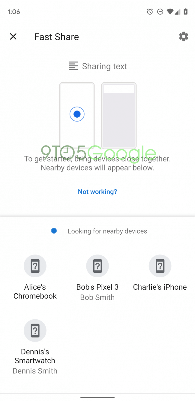 Google Fast Share