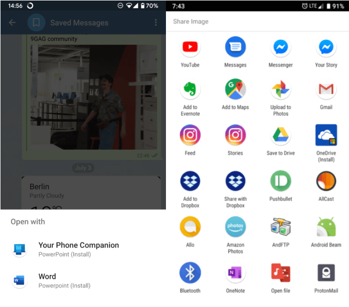microsoft reklamy android 2