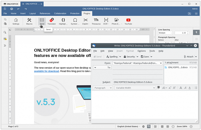 OnlyOffice 5.3 pobierz 2