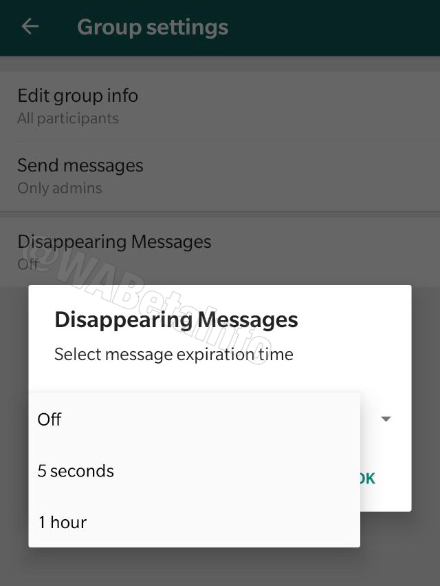 whatsapp znikajace wiadomosci 2