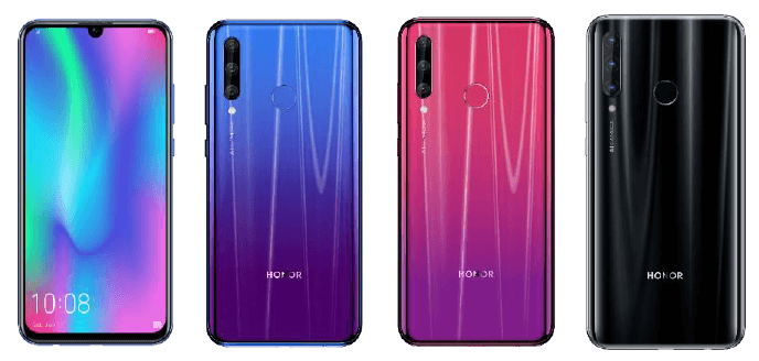 honor 20 lite cena