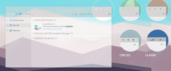 simplify 10 windows 10 motyw