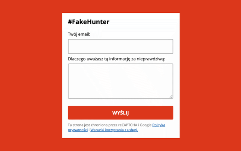 fakehunter fake news wtyczka 1