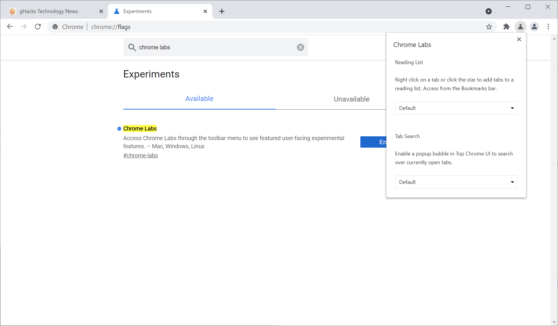 google eksperyment 1
