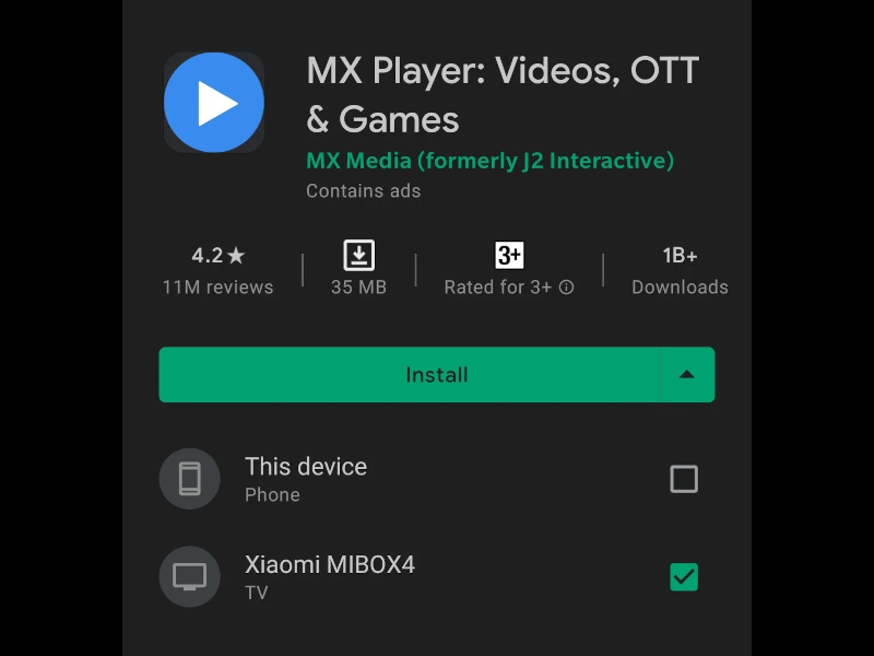 Zdalna instalacja aplikacji na Android TV i Google TV z poziomu sklepu na smartfonie lub tablecie z Androidem