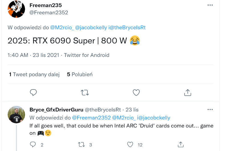 Intel mocno się rozpędza. Nowe generacje kart graficznych nawet co roku