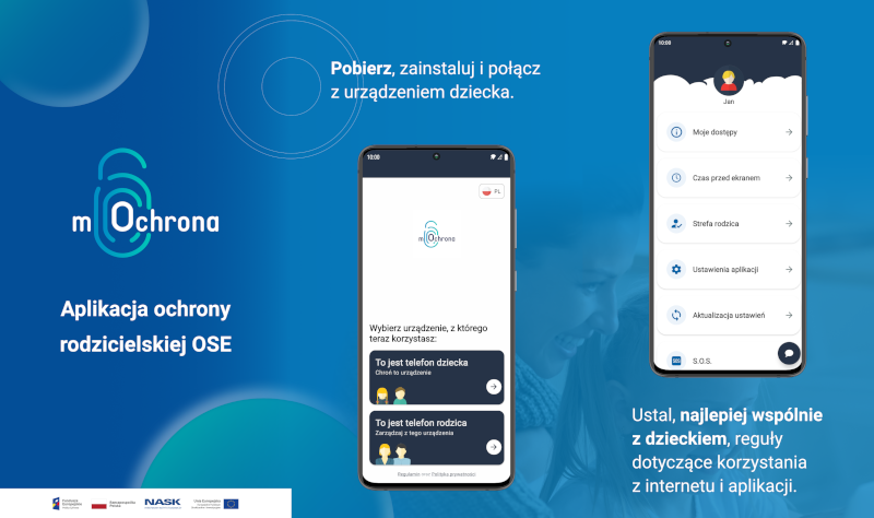 Bezpłatna aplikacja mOchona pomoże rodzicom chronić dzieci w Internecie