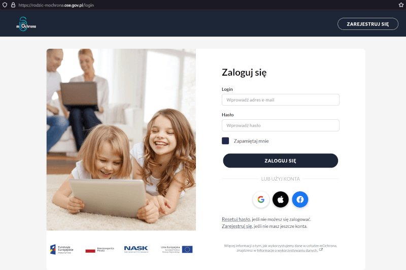Bezpłatna aplikacja mOchona pomoże rodzicom chronić dzieci w Internecie