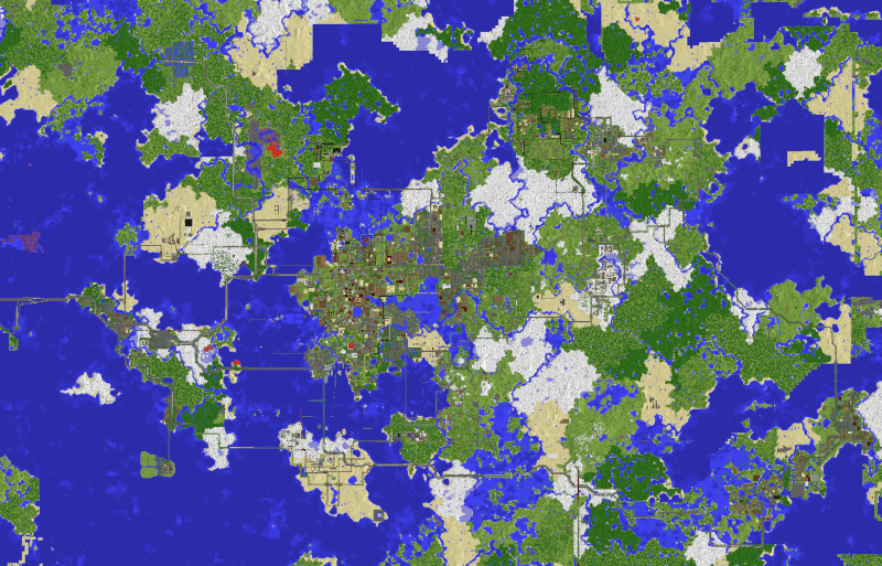 Ogromne dzieło w Minecrafcie. Latami budował ponad 10 km autostrad, wsie i miasta