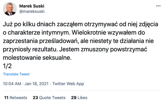 Marek Suski tweet 2