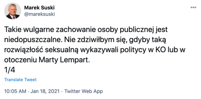 Marek Suski tweet 4