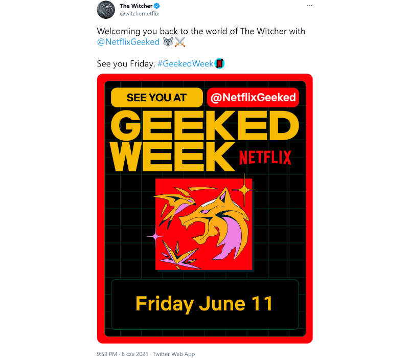 Serial Wiedźmin platformy Netflix