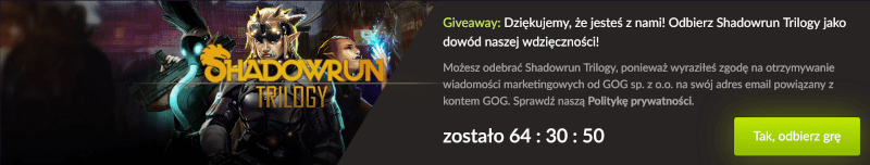 Shadowrun Trilogy za darmo na GOG