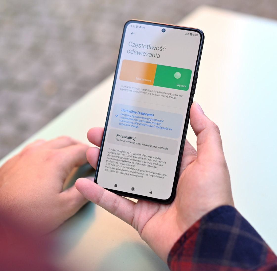 Ekran w Xiaomi 12T Pro