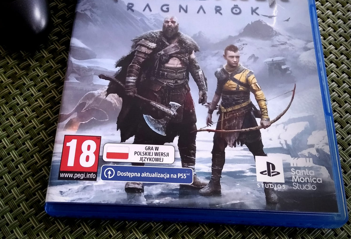 God of War Ragnarök pudełko PL