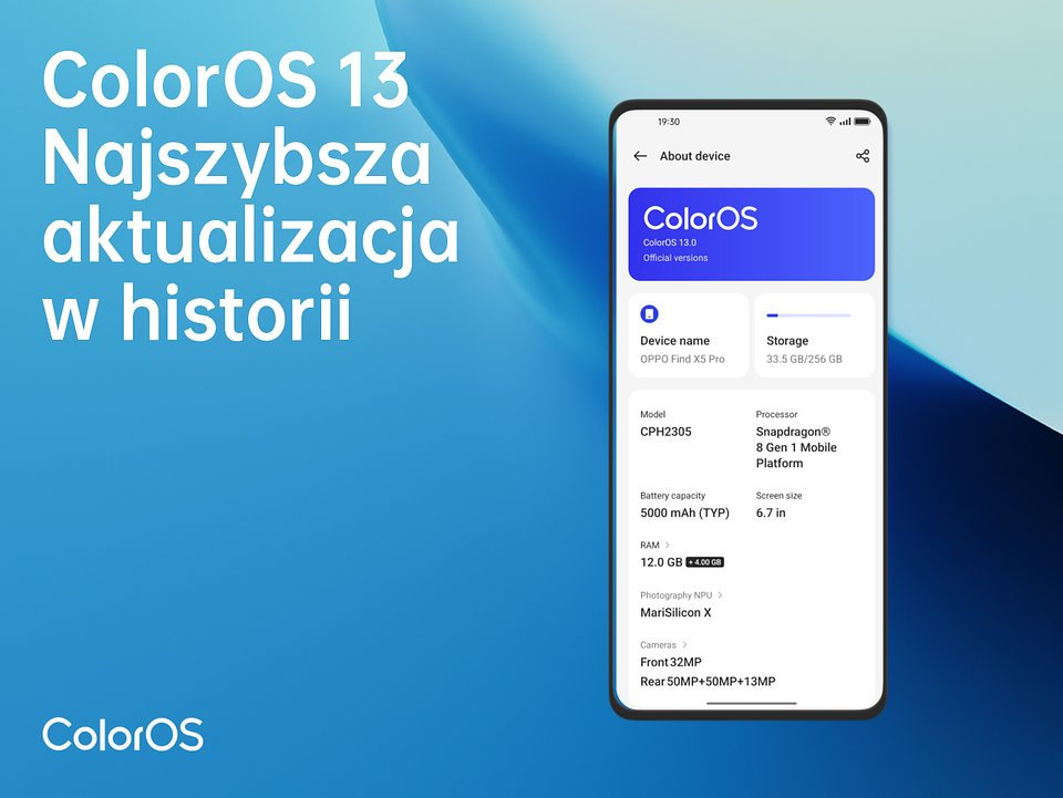Od 2023 roku OPPO zapewni też dłuższe wsparcie dla swoich urządzeń