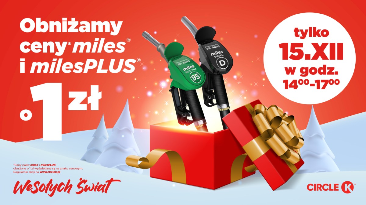 Circle K grafika Materiał prasowy