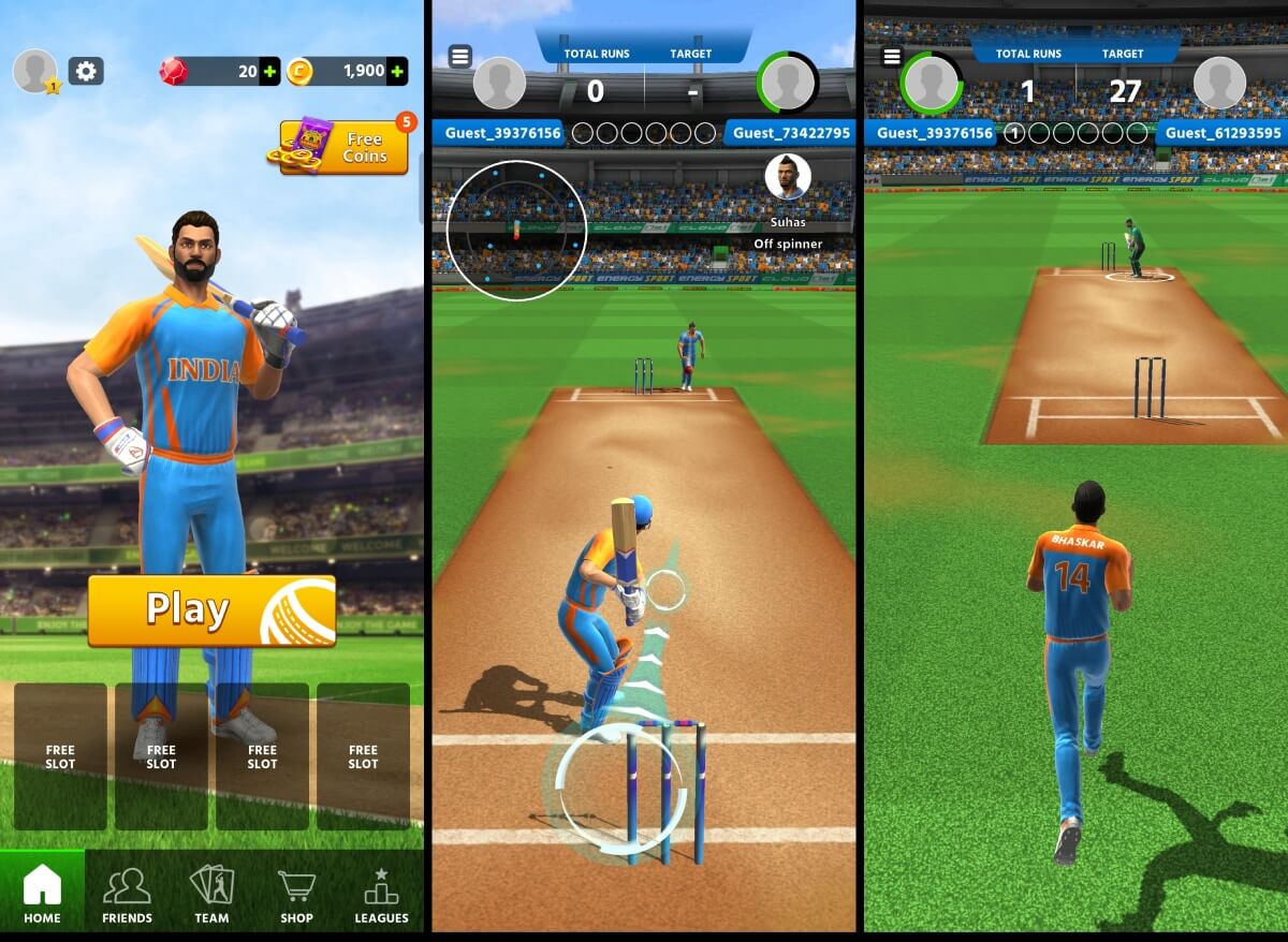 Cricket League scr 1