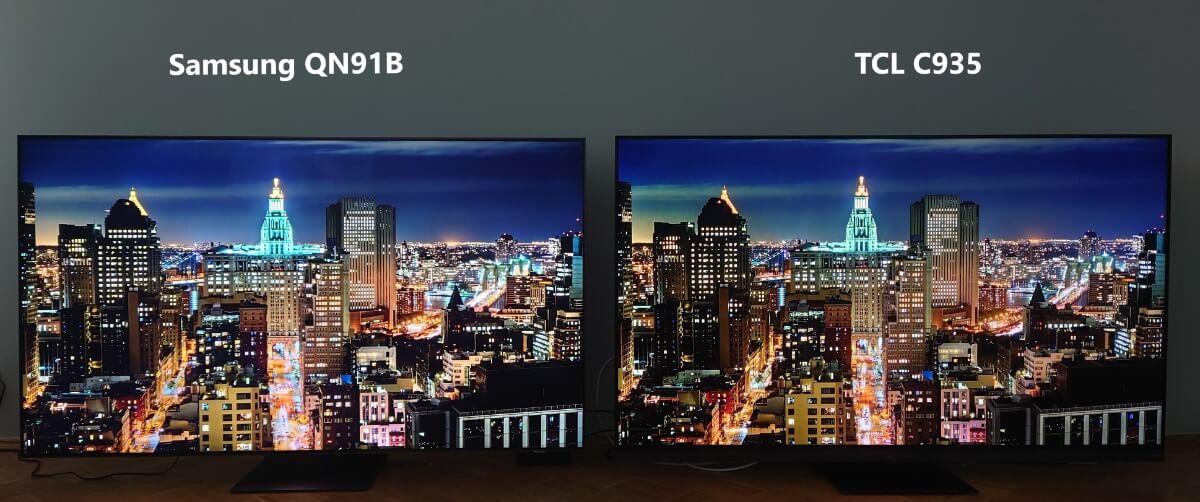 Samsung QN91B vs. TCL C935