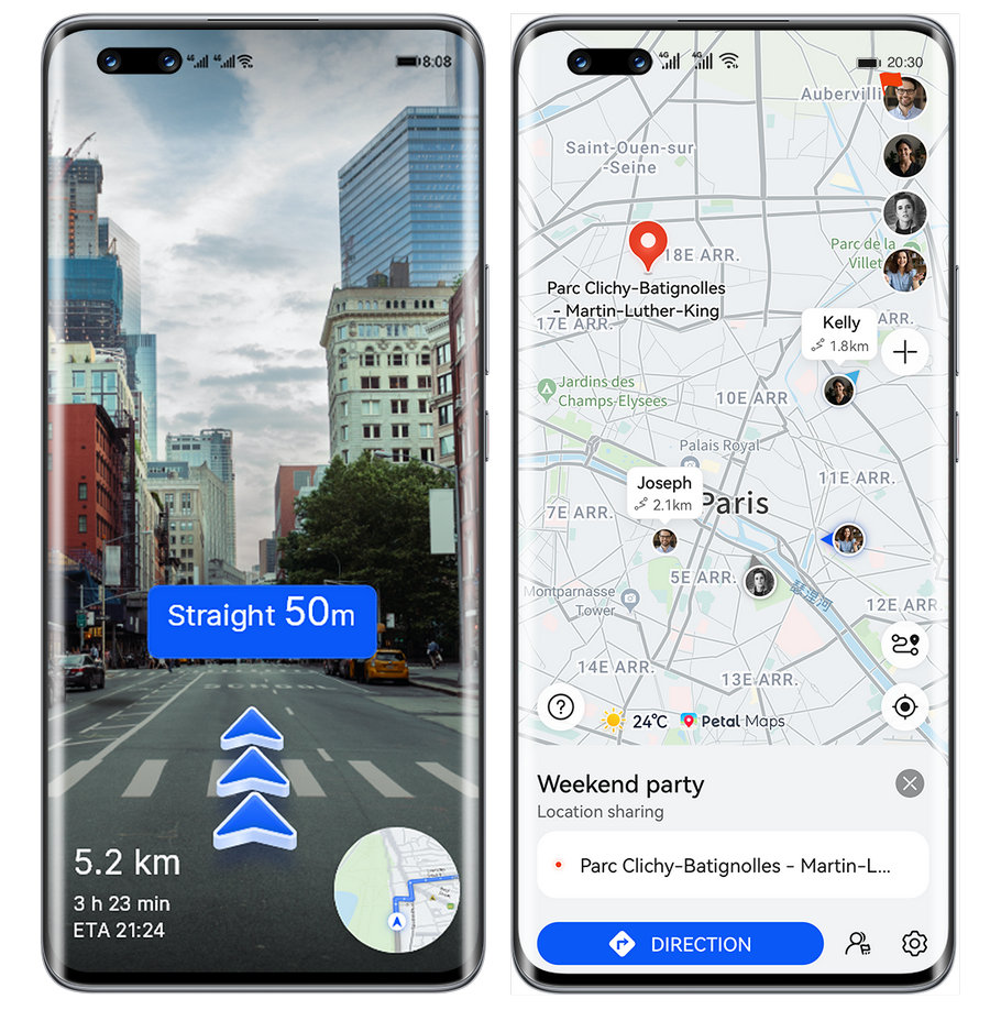 Mapy Petal z nowymi immersyjnymi funkcjami