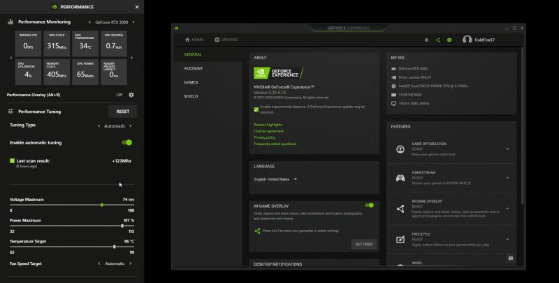 NVIDIA GeForce Experience