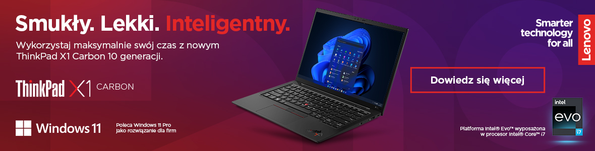 Q2 FY22-23 Lenovo Consumer PL Intel MS ThinkPad X1 Carbon 10 gen 1180x300