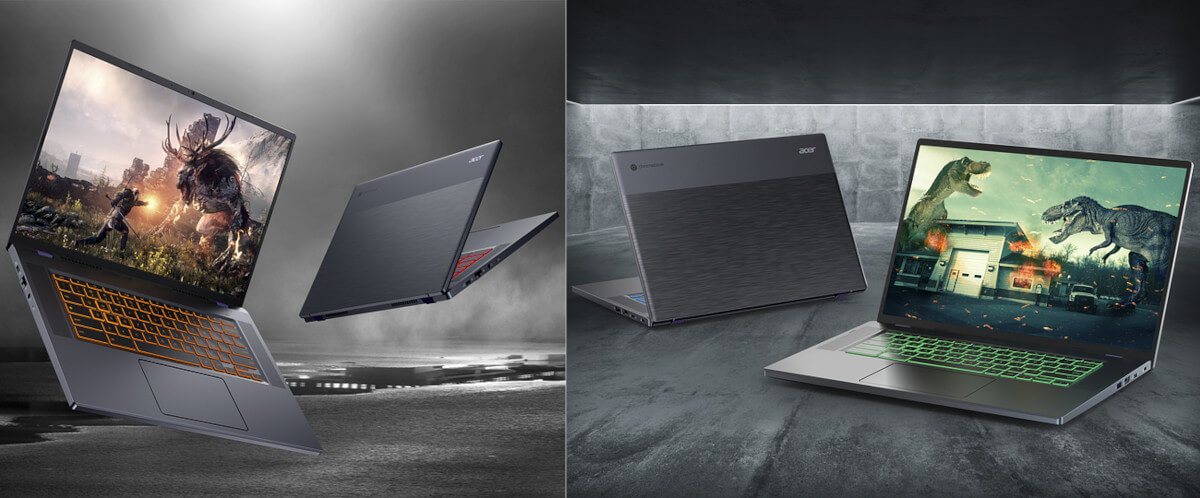 Chromebooki dla graczy stały się faktem. Acer Chromebook 516 GE z RGB i mocnym CPU