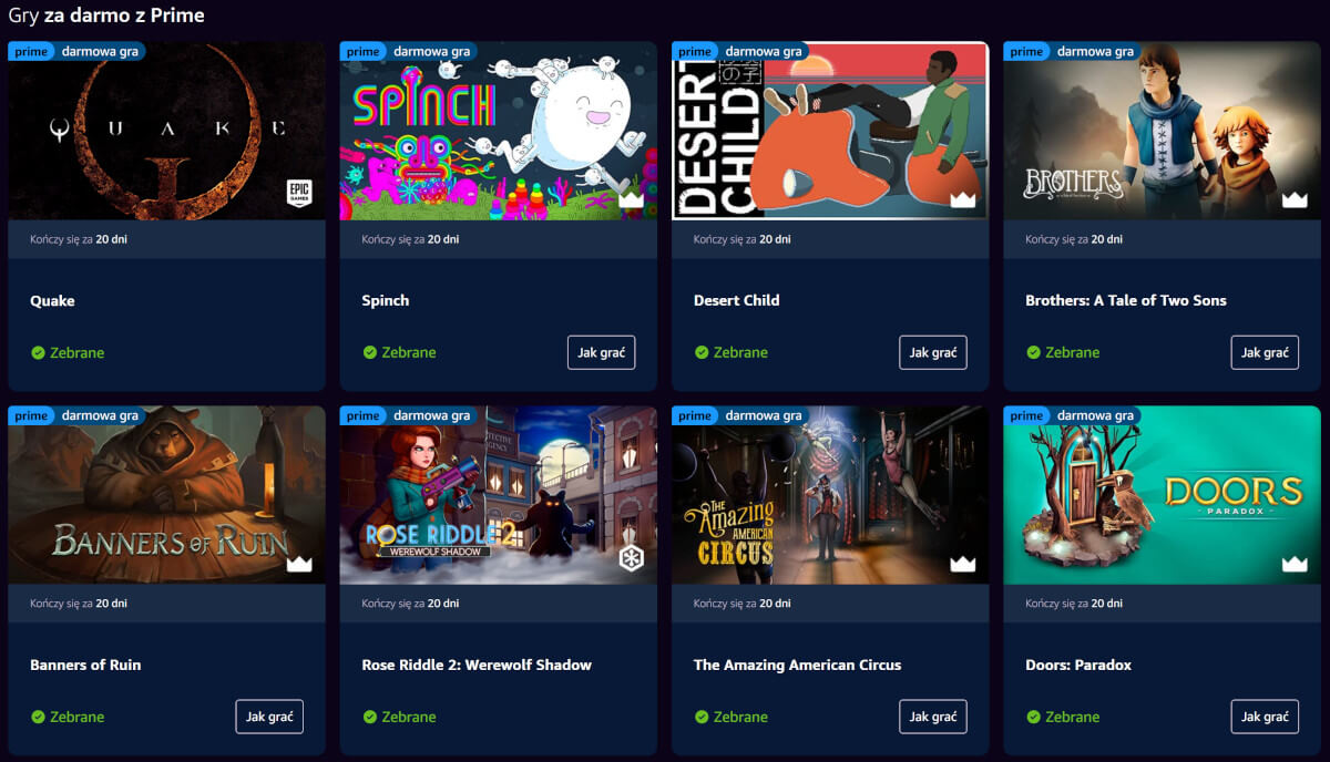 Zawiodłeś się na grudniowej ofercie Amazon Prime Gaming? Będą dodatkowe gry na święta!