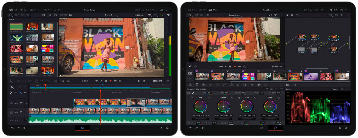 iPady pełnoprawnymi maszynami do obróbki wideo. DaVinci Resolve wkrótce na iPadOS
