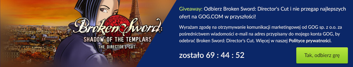 Kolejne darmowe gry na Epic Games Store i GOG. Rozdawnicza rywalizacja platform trwa w najlepsze