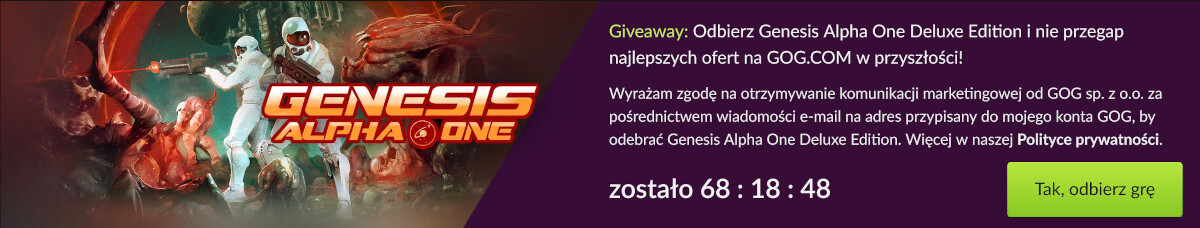 Kosmiczny sandbox akcji Genesis Alpha One za darmo na GOG z okazji Halloween Sale 2022