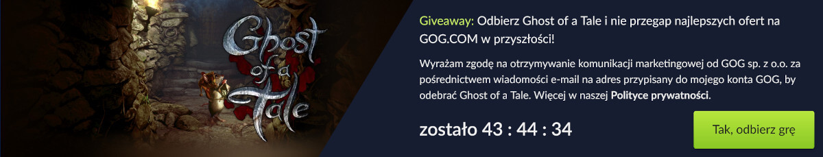 Zimowa Wyprzedaż gier na GOG i start świątecznego cyklu rozdawania z Ghost of a Tale