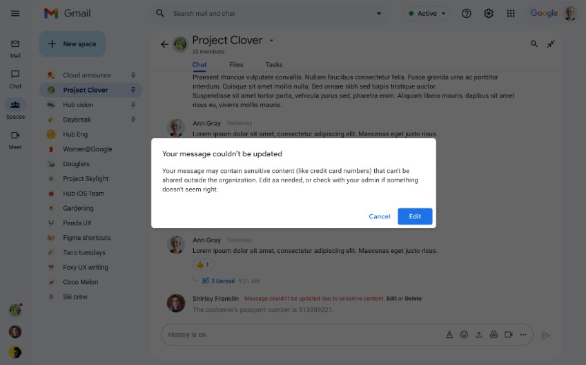 google meet chat nowosci 3