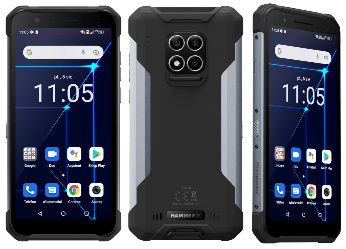 Hammer Construction z laserowym dalmierzem. Smartfon dla prawdziwego majsterkowicza