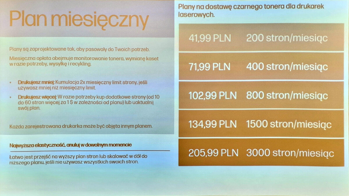 Biznesowy abonament na toner i atrament HP Instant Ink trafia do Polski