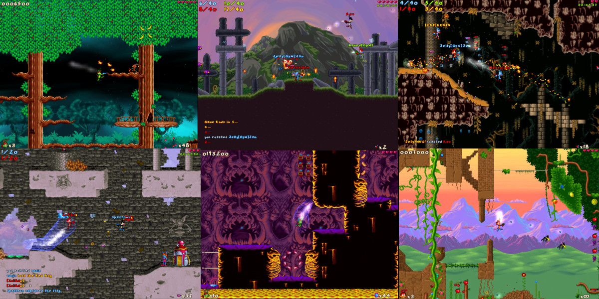 Kultowa królicza platformówka za darmo na GOG. Jazz Jackrabbit 2 Collection