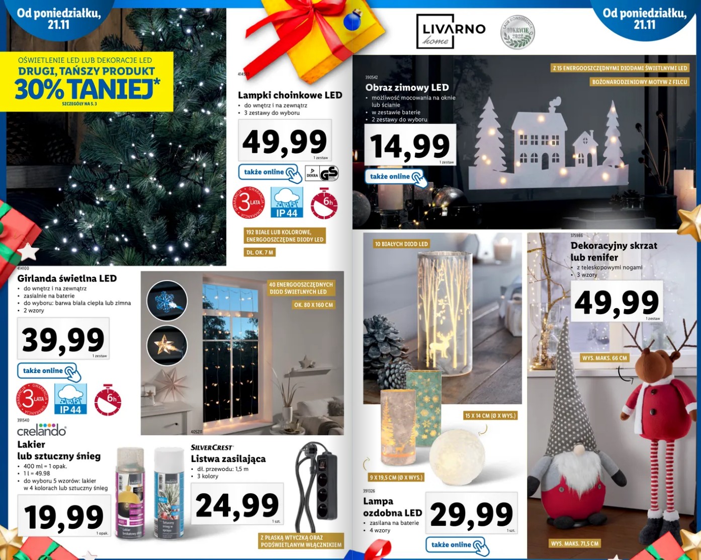 lampki choinkowe lidl