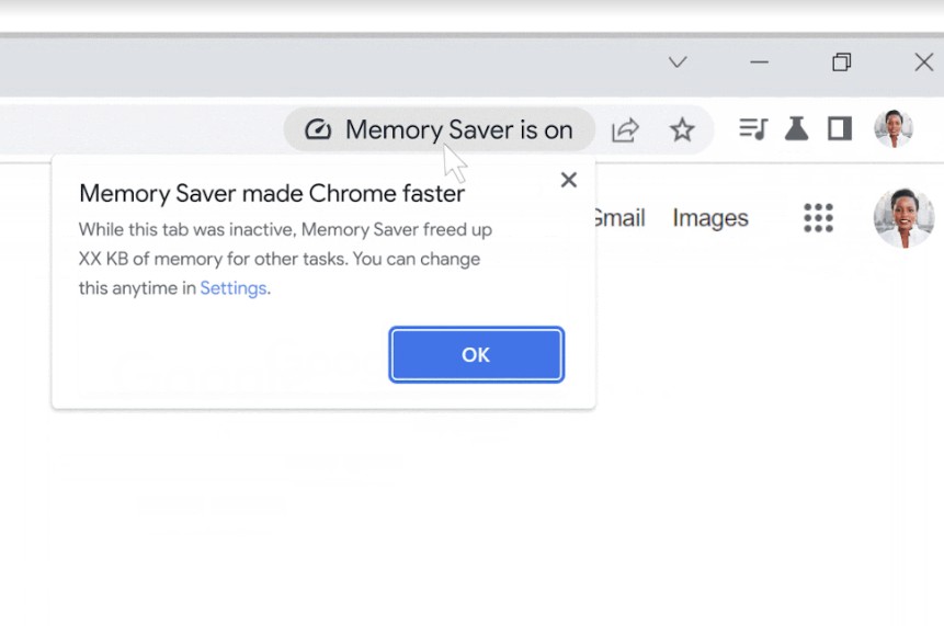 memory saver chrome