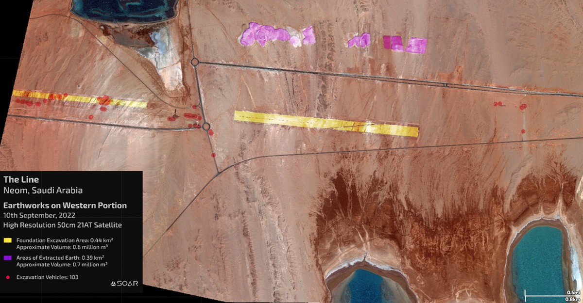 miasto the line budowa 2